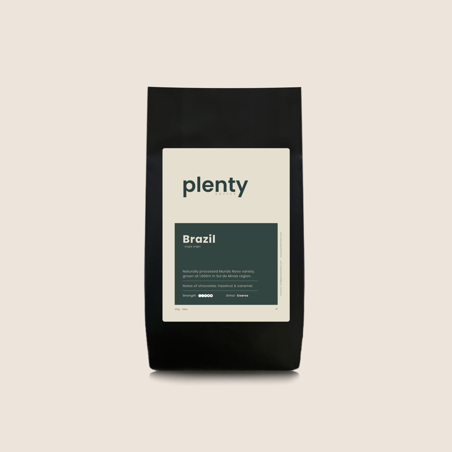 Brazil coffee bag