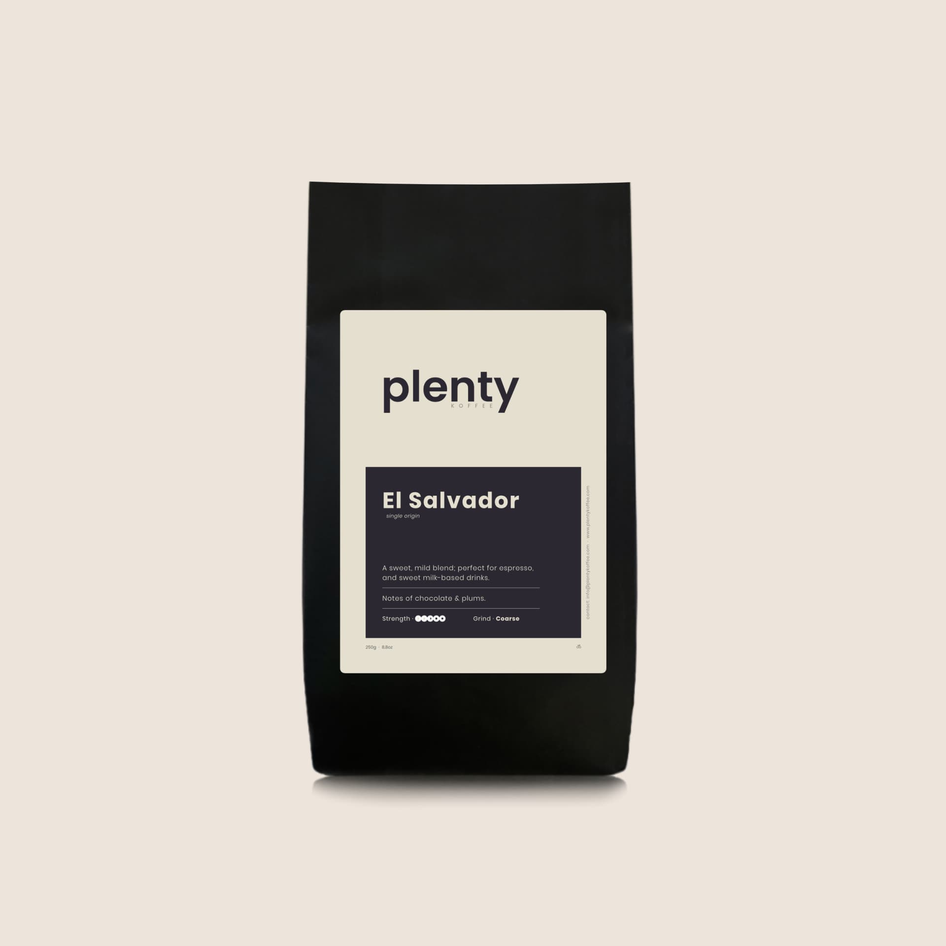 El Salvador coffee bag