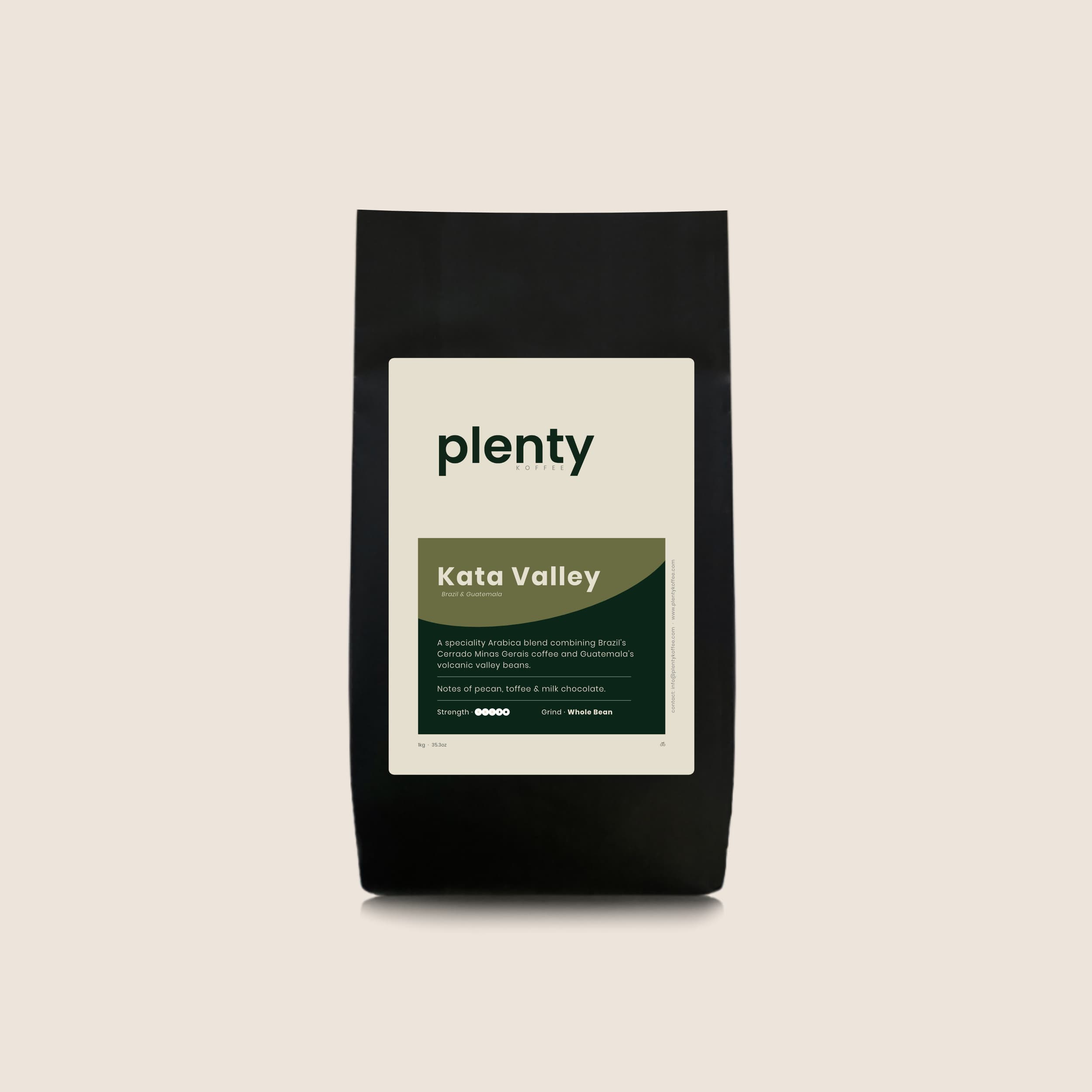 Kata Valley coffee bag